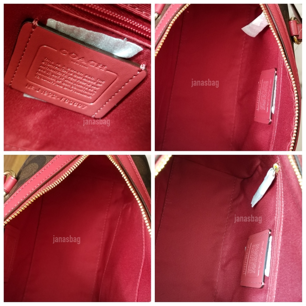🔥LAST ONE🔥 NEW! Coach Rowan Satchel in Signature - Picture 5 of 6